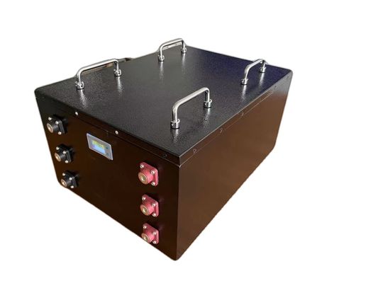 แบตเตอรี่ลิเดียม 36V 80Ah แบตเตอรี่ LiFePO4 กับ LCD CAN RS485
