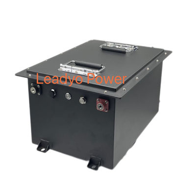 ซื้อ แบตเตอรี่รถกอล์ฟลิเธียมสูงในปัจจุบัน 48V 100Ah 200A LiFePO4 พร้อมจอแสดงผล LCD การผลิตออนไลน์