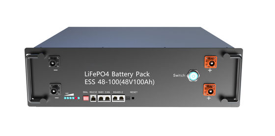 Micro Vision 48V 50Ah Rackmount Telecom Lifepo4 ชุดแบตเตอรี่ 2.5Kw สำหรับระบบพลังงานแสงอาทิตย์