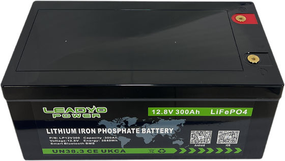 ซื้อ แบตเตอรี่ 12V 300Ah แบตเตอรี่ชาร์จได้ใหม่ พร้อมเคส IP66 ABS การผลิตออนไลน์
