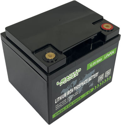 ซื้อ แบตเตอรี่ลิเธียมไอออนของเรือเดินทะเล BMS แบบชาร์จไฟได้ 12v 50Ah LiFePO4 Deep Cycle Batteries การผลิตออนไลน์