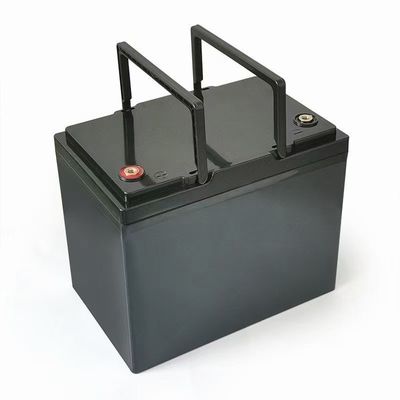 แบตเตอรี่ลิเธียมไอออนแบบรีชาร์จสำหรับเรือเดินทะเลและ RV 12v 75Ah LiFePO4 แบตเตอรี่รอบลึกพร้อม BMS