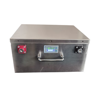 ซื้อ แบตเตอรี่ลิเธียมไอออนสำหรับพักผ่อน 12v 100Ah กล่องเหล็กใต้ที่นั่ง แบตเตอรี่ Lifepo4 Deep Cycle สำหรับรถ RV Motorhome Camper การผลิตออนไลน์