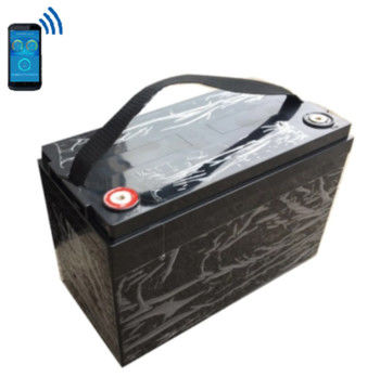 ซื้อ แบตเตอรี่ลิเธียมเหล็กแบบชาร์จไฟได้ 12V 120Ah LiFePO4 Deep Cycle Batteries พร้อม Smart BMS การผลิตออนไลน์