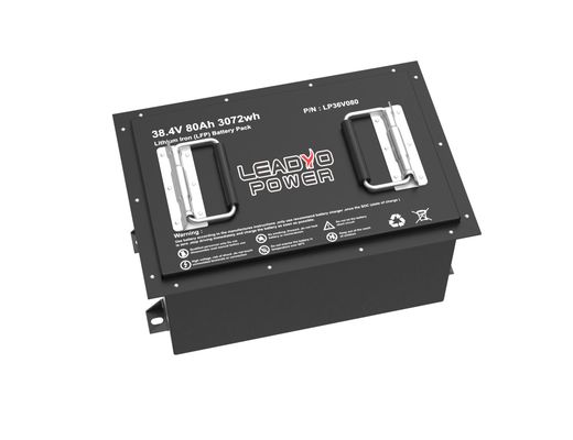 ซื้อ คาร์ทกอล์ฟลิเดียม 36V 38.4V 80Ah LiFePO4 LFP แบตเตอรี่แพ็ค พร้อมจอ LCD LED / ชาร์จ การผลิตออนไลน์