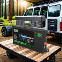 แบตเตอรี่ 12V 120Ah Slimline LiFePO4 พร้อมเทอร์มิเนล M8 ขนาดเล็ก