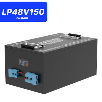 ซื้อ แบตเตอรี่รถกอล์ฟ LiFePO4 48V 150Ah 51.2V 250A BMS แบตเตอรี่ลิธีียม 4000+ จังหวะ พลังงานสูงสุด 12.8kW การผลิตออนไลน์