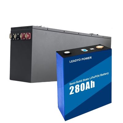 12.8V 560Ah Semi Solid State LiFePO4 แบตเตอรี่แพ็ค 12V 200AMP แบตเตอรี่ไฮบริด BMS