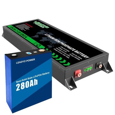 ซื้อ แบตเตอรี่ LiFePO4 แบบ Semi-Solid State 12.8V 280Ah Slimline 4X4 Offroad 12V การผลิตออนไลน์