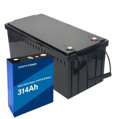 ชุดแบตเตอรี่ LiFePO4 แบบกึ่งของแข็ง SSS 12.8V 314Ah พร้อม BMS 12V 200AMP แบตเตอรี่ LFP