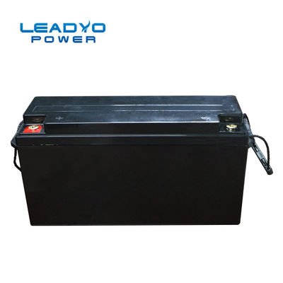 12V 150Ah แบตเตอรี่ลิเธียมเหล็กฟอสเฟต RV แบตเตอรี่ การตรวจสอบบลูทู ธ IP66 ABS case