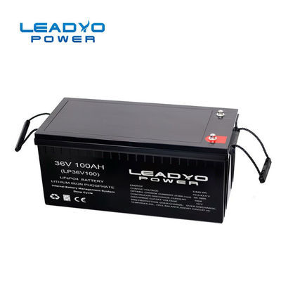 แบตเตอรี่ Deep Cycle 36v 100ah, แบตเตอรี่ลิเธียมแบบชาร์จไฟได้ Lfp