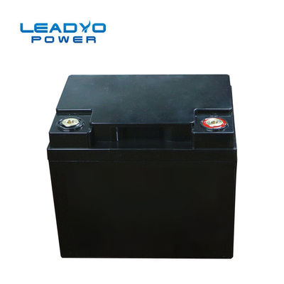 Bluetooth RV Camper Battery 12V 50Ah M6 เทอร์มินัลการคายประจุเองต่ำ