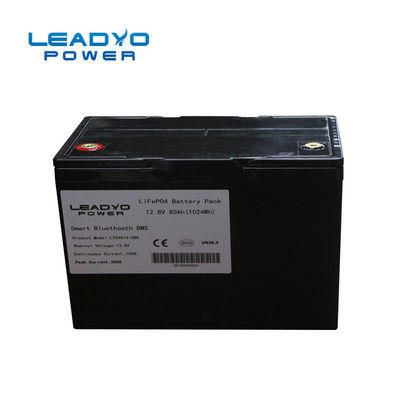 Deep Cycle Marine Lifepo4 แบตเตอรี่ 12V 80Ah Marine Boat แบตเตอรี่