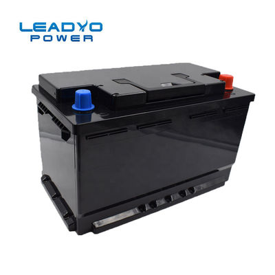 แบตเตอรี่ลิเธียม Marine Cranking 12V 80Ah 1000CCA Stop Start Battery