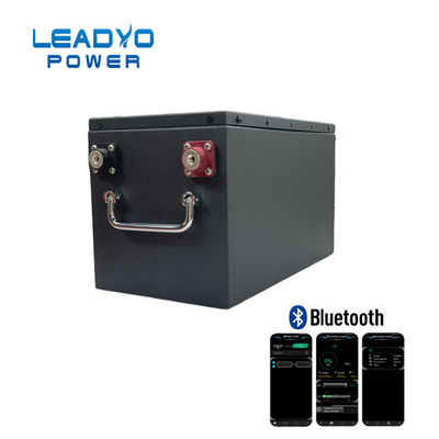 ซื้อ เคสโลหะ Bluetooth แบตเตอรี่ลิเธียมรอบลึก Lifepo4 Battery Pack 12V 100ah การผลิตออนไลน์