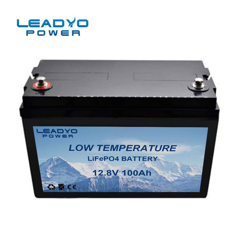 Low Temperature LiFePO4 Rechargeable Lithium Battery Pack 100Ah 12v