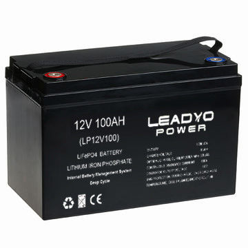 ราคาดี 5000Times Long Life Cycle แบตเตอรี่ลิเธียมแบบชาร์จไฟได้ 12v 100ah ออนไลน์