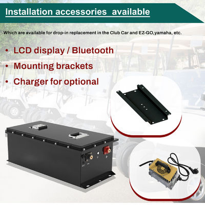 สมาธ์ CANBUS RS485 ลิทธิียมฟอร์คลิฟท์ 48V 51.2V 200Ah แบตเตอรี่ LiFePO4 LFP