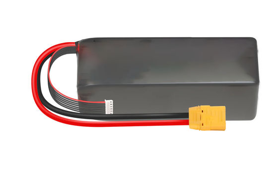 ราคาดี 6S 22.2V 22Ah LiPo Semi Solid State Lithium ion Cargo UAV อุตสาหกรรม VTOL RC Drone แบตเตอรี่ลิตยูม ออนไลน์