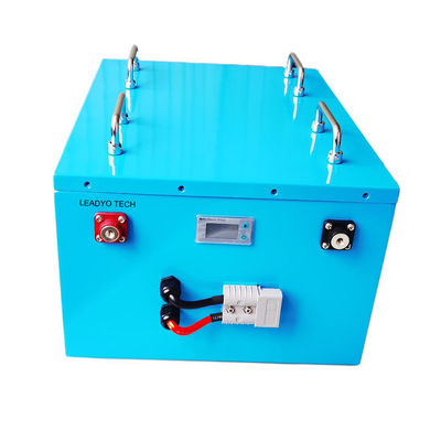 จอแสดงผล LCD 100Ah LiFePO4 รถกอล์ฟแบตเตอรี่แบตเตอรี่ลิเธียมไอออนรถกอล์ฟ 48V