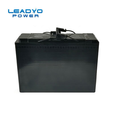 100Ah Slimline LiFePO4 แบตเตอรี่ 12 โวลต์ลิเธียมรอบลึกแบตเตอรี่ RV 13kg