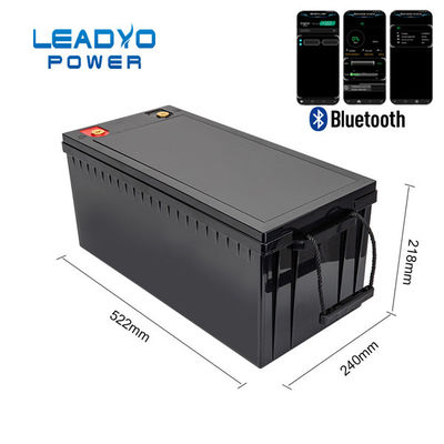 300ah 12V Lifepo4 ระบบเก็บพลังงานแบตเตอรี่ด้วย BMS APP Control