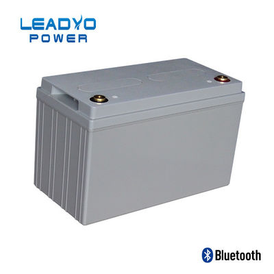 แบตเตอรี่ Lifepo4 12V 120ah ที่ปิดสนิทพร้อม Bluetooth BMS ABS Case