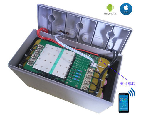 แบตเตอรี่ลิเธียมไอออน 1280Wh 12v 100ah Smart BMS Lifepo4 Battery